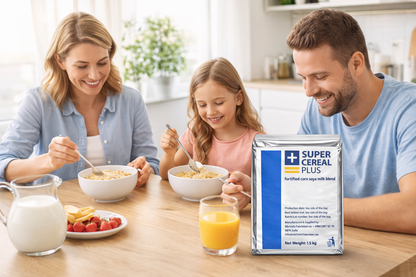 Super Cereal Plus Fortified Nutrition Cereal | Corn & Soya Milk Blend | Instant Healthy Breakfast Meal | Vitamin & Mineral Daily Energy Support | For Children & Adults | 1.5 kg