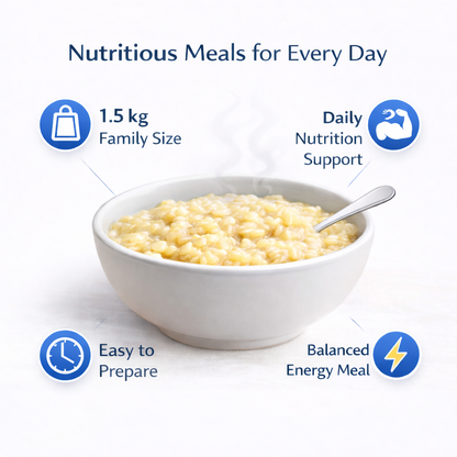 Super Cereal Plus Fortified Nutrition Cereal | Corn & Soya Milk Blend | Instant Healthy Breakfast Meal | Vitamin & Mineral Daily Energy Support | For Children & Adults | 1.5 kg