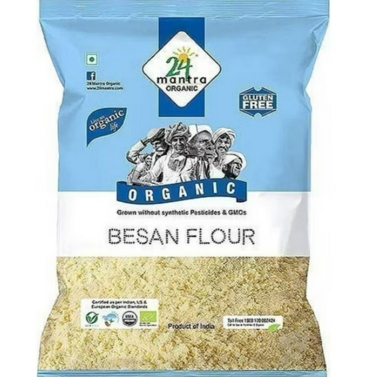 24 Mantra Organic Besan (Chickpea Flour) 2lb