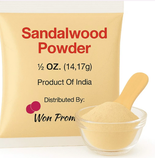 Sandalwood Powder - 15 gram (1/2 Oz)
